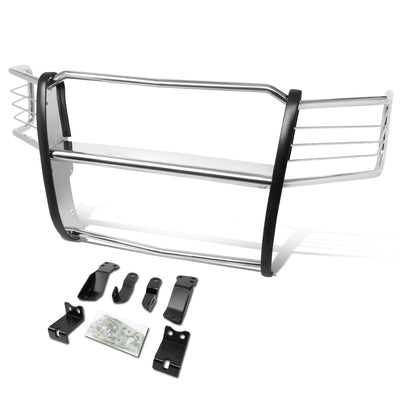 D-Motoring - 14-18 Chevy Silverado 1500 Brush Guard - Coated - Stainless Steel - 1
