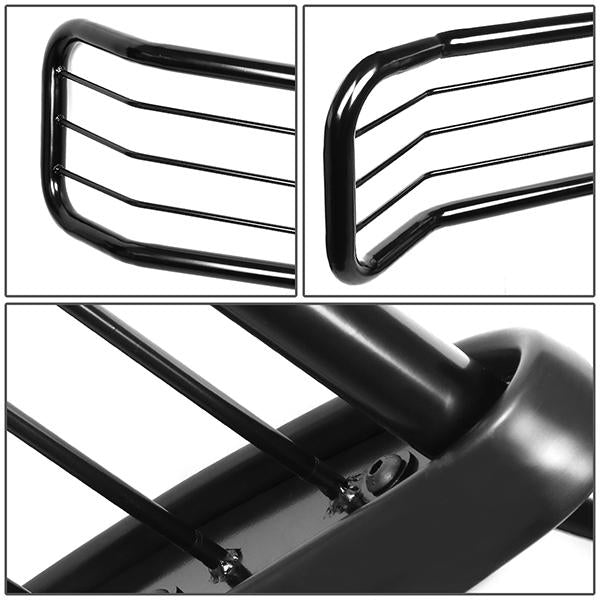 D-Motoring - 07-13 Chevy Silverado 1500Brush Guard - Coated - Mild Steel - 4