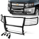 D-Motoring - 07-13 Chevy Silverado 1500Brush Guard - Coated - Mild Steel - 1