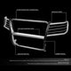 D-Motoring - 07-14 Chevy Tahoe SuburbanBrush Guard - Coated - Stainless Steel - 2