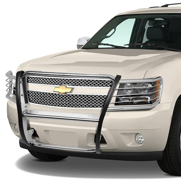 D-Motoring - 07-14 Chevy Tahoe SuburbanBrush Guard - Coated - Stainless Steel - 6