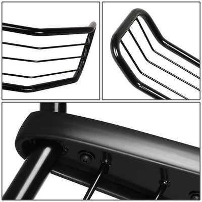 D-Motoring - 11-14 Chevy Silverado 2500HD 3500HDBrush Guard - Coated - Mild Steel - 4