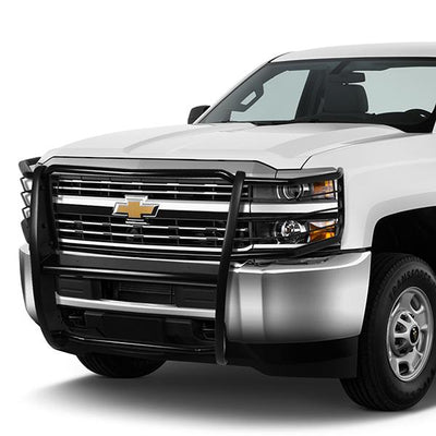 D-Motoring - 11-14 Chevy Silverado 2500HD 3500HDBrush Guard - Coated - Mild Steel - 6