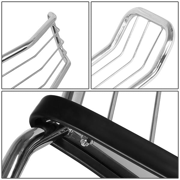D-Motoring - 11-14 Chevy Silverado 2500HD 3500HDBrush Guard - Coated - Stainless Steel - 4