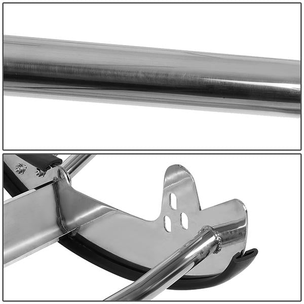 D-Motoring - 11-14 Chevy Silverado 2500HD 3500HDBrush Guard - Coated - Stainless Steel - 5