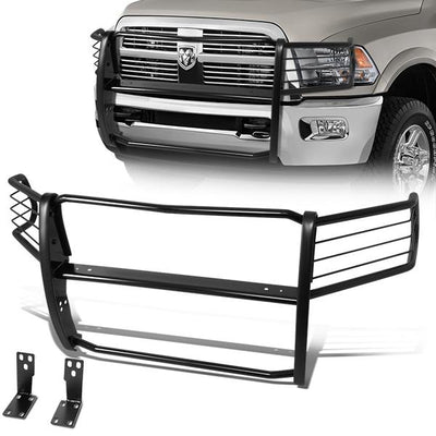 D-Motoring - 10-18 Dodge Ram 2500 3500Brush Guard - Coated - Mild Steel - 1