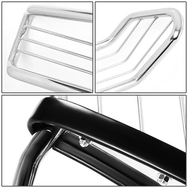 D-Motoring - 10-18 Dodge Ram 2500 3500Brush Guard - Coated - Stainless Steel - 4