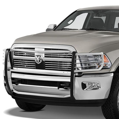 D-Motoring - 10-18 Dodge Ram 2500 3500Brush Guard - Coated - Stainless Steel - 6