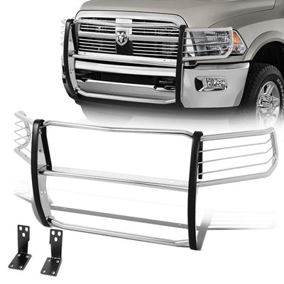 D-Motoring - 10-18 Dodge Ram 2500 3500Brush Guard - Coated - Stainless Steel - 1