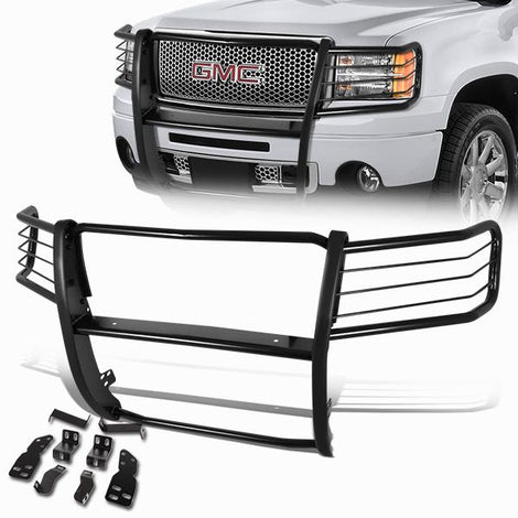 D-Motoring - 07-13 GMC Sierra 1500Brush Guard - Coated - Mild Steel - 1