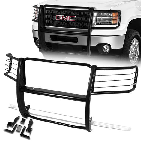 D-Motoring - 11-14 GMC Sierra 2500HD 3500HDBrush Guard - Coated - Mild Steel - 1