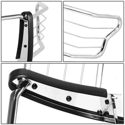 15-19 Ford F-150 Front Bumper Grille Brush Guard - Stainless Steel - GRILL-G-082-SS - 4
