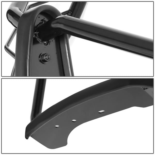 15-19 Chevy Colorado Front Bumper Grille Brush Guard - Powdercoated Steel - GRILL-G-084-BK - 5