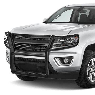 15-19 Chevy Colorado Front Bumper Grille Brush Guard - Powdercoated Steel - GRILL-G-084-BK - 6