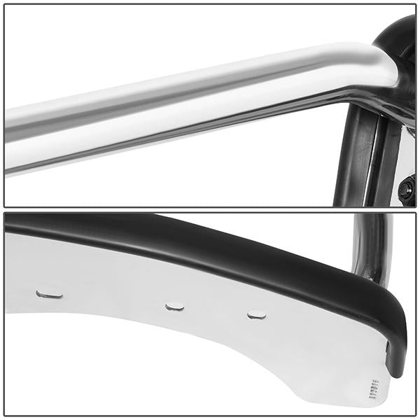15-19 Chevy Colorado Front Bumper Grille Brush Guard - Stainless Steel - GRILL-G-084-SS - 5