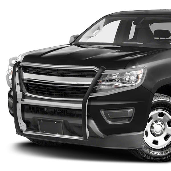 15-19 Chevy Colorado Front Bumper Grille Brush Guard - Stainless Steel - GRILL-G-084-SS - 6