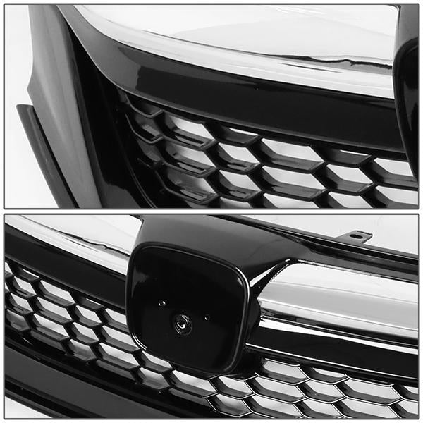 16-17 Honda Accord Sedan Bumper Grille - Front Upper - Honeycomb - 3