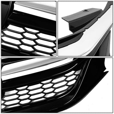 16-17 Honda Accord Sedan Bumper Grille - Front Upper - Honeycomb - 4