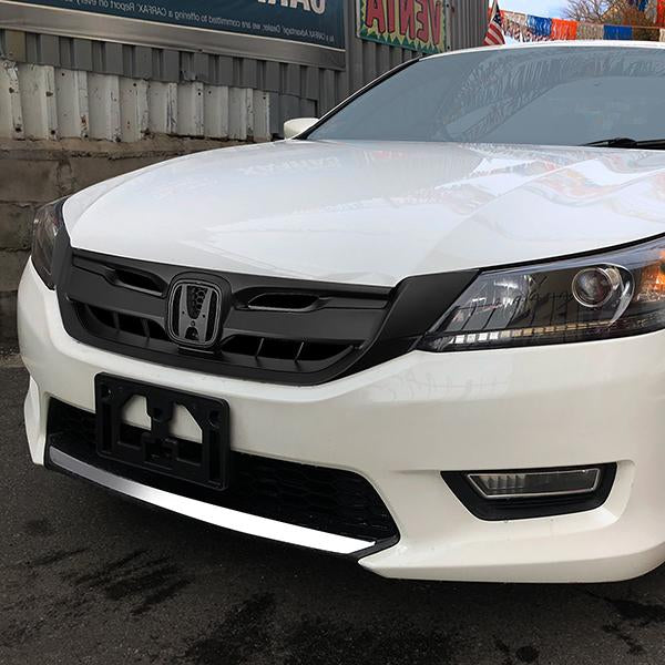 13-15 Honda Accord Sedan Bumper Grille - Front Upper - Honeycomb - 5