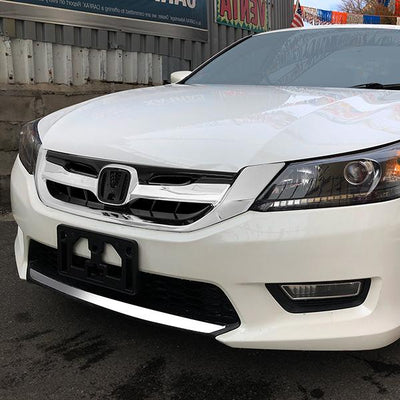 13-15 Honda Accord Sedan Bumper Grille - Front Upper - Honeycomb - 6