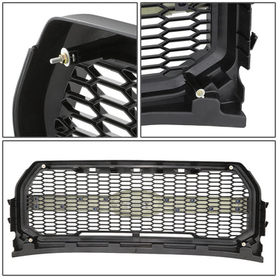 D-Motoring - Bumper Grille - Plastic - 15-17 Ford F-150 - 6