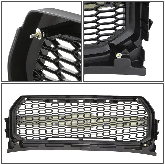 D-Motoring - Bumper Grille - Plastic - 15-17 Ford F-150 - 6