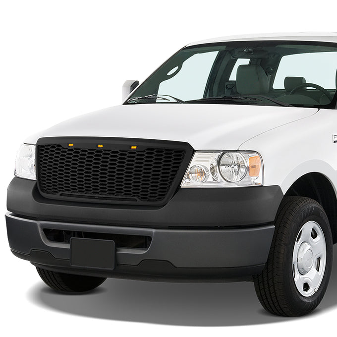 D-Motoring - Bumper Grille - Plastic - 04-08 Ford F-150 - 7