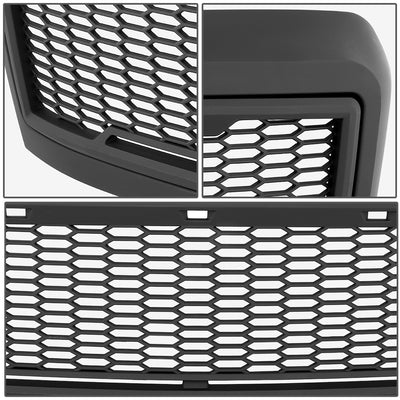 D-Motoring - Bumper Grille - Plastic - 08-10 Ford F-250 SD, F-350 SD - 4