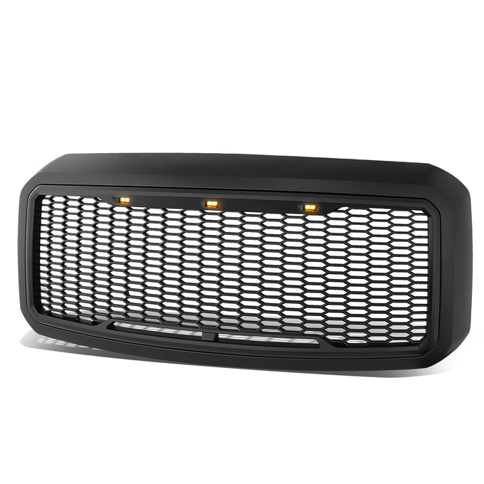 D-Motoring - Bumper Grille - Plastic - 11-16 Ford F-250 SD, F-350 SD, F-450 SD, F-550 SD - 1