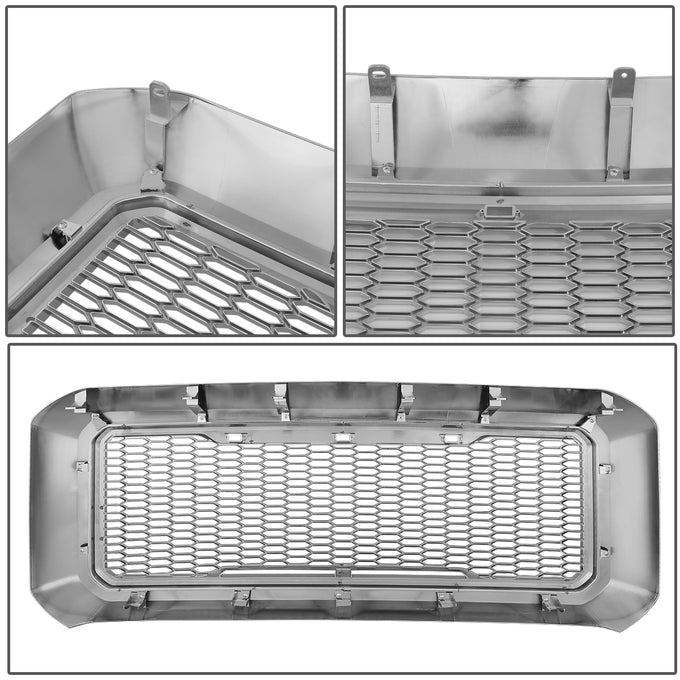 D-Motoring - Bumper Grille - ABS - 11-16 Ford F-250 SD, F-350 SD, F-450 SD, F-550 SD - 6