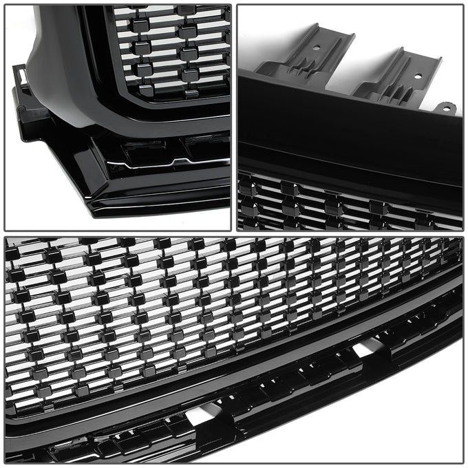 D-Motoring - Bumper Grille - Denali Style - Black - 15-18 GMC Canyon - 3
