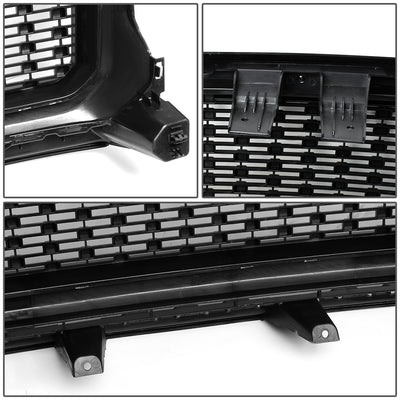 D-Motoring - Bumper Grille - Denali Style - Black - 15-18 GMC Canyon - 4