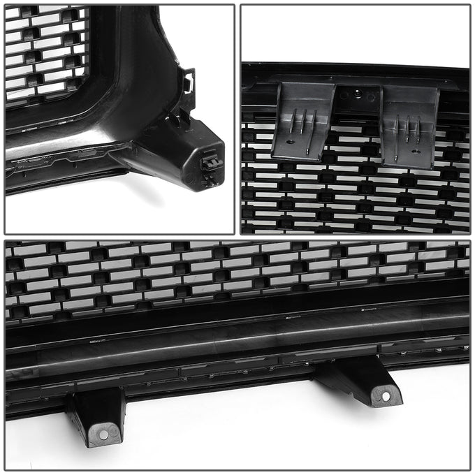 D-Motoring - Bumper Grille - Denali Style - Black - 15-18 GMC Canyon - 4