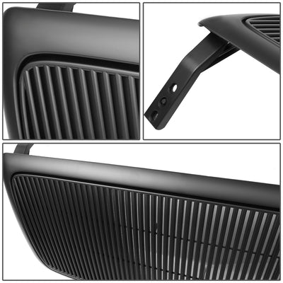 D-Motoring - Bumper Grille - Vertical Fence Style -  ABS - Ford F-150 - 4