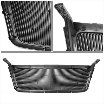 D-Motoring - Bumper Grille - Vertical Fence Style -  ABS - Ford F-150 - 5