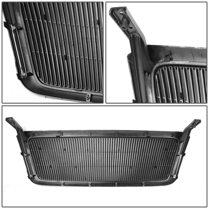 D-Motoring - Bumper Grille - Vertical Fence Style -  ABS - Ford F-150 - 5