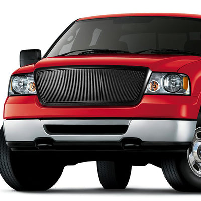 D-Motoring - Bumper Grille - Vertical Fence Style -  ABS - Ford F-150 - 1