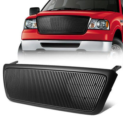 Vertical Fence Front Grille <br>04-08 Ford F150
