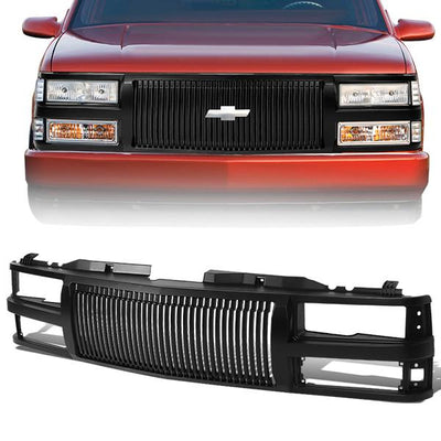 Vertical Fence Front Grille <br>94-00 Chevy C/K 1500 2500 3500