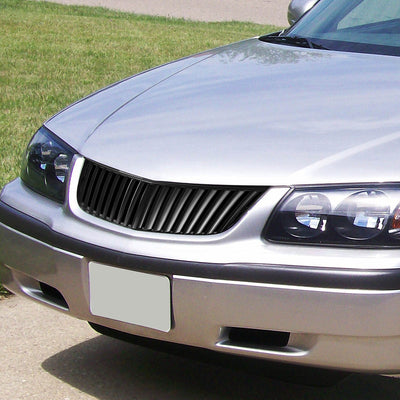 D-Motoring - Bumper Grille - ABS - Black - 00-05 Chevy Impala - 1