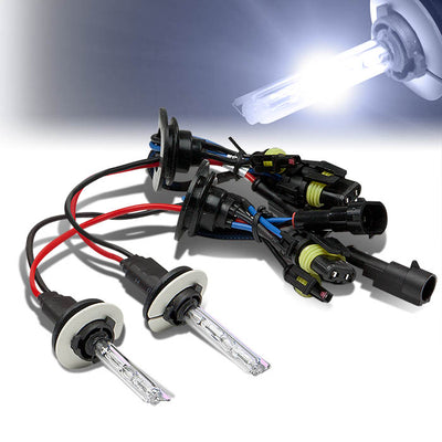 H13 DT 10000K HID Low Beam Headlight Bulbs - HID-DT-LB-H13-10K
