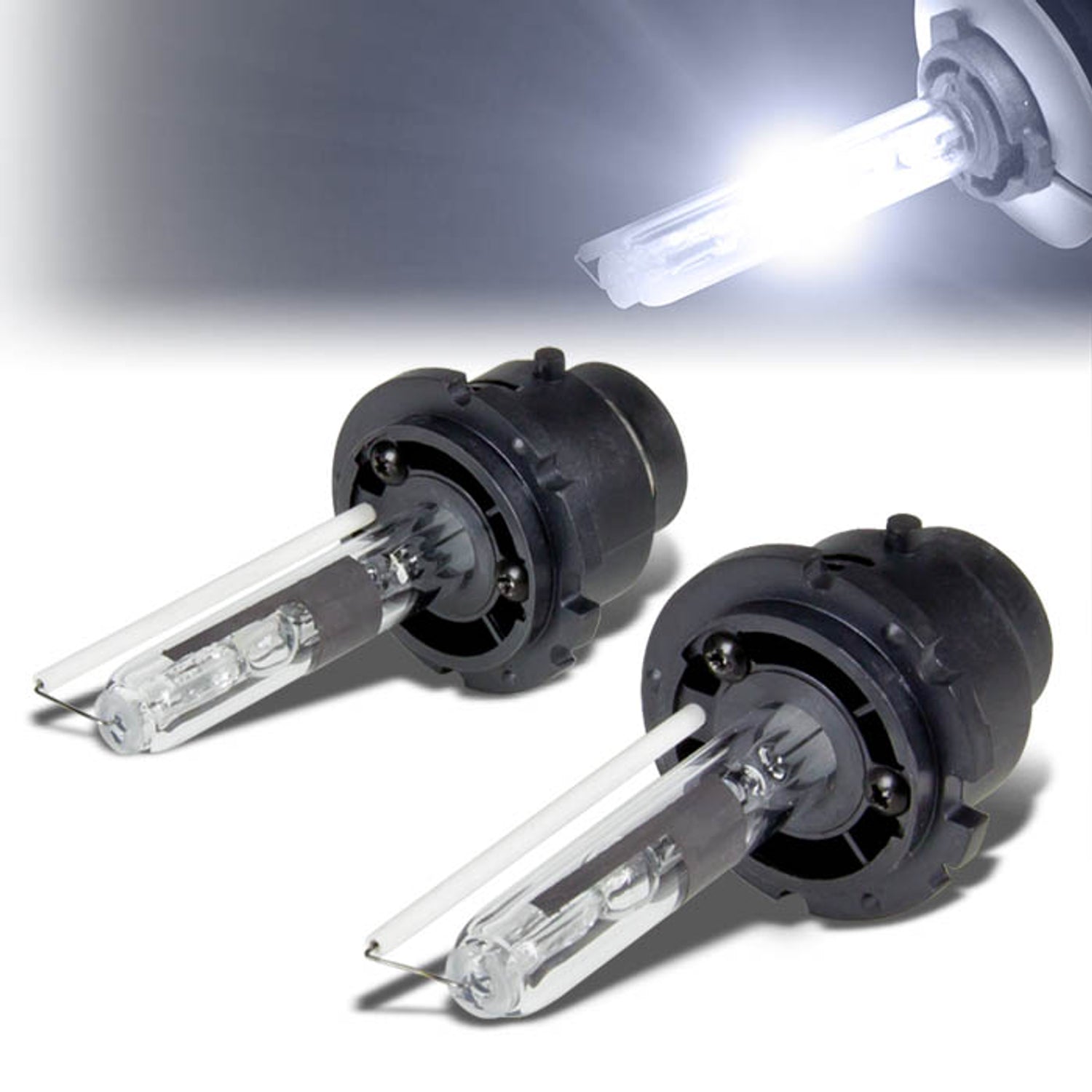 D2S DT 8000K HID Low Beam Headlight Bulbs - HID-DT-LB-D2S-8K