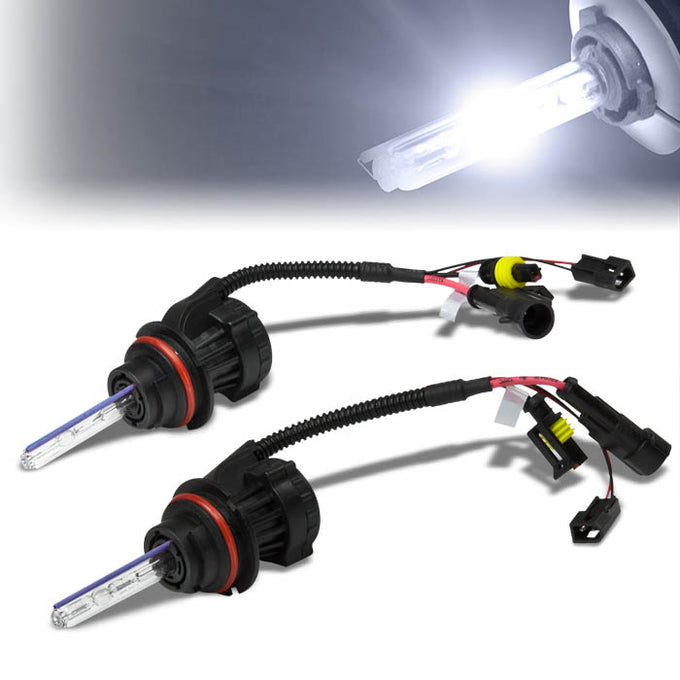 H13 DT 8000K HID High/Low Beam Headlight Bulbs - HID-DT-LB-H13-HL-8K