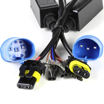 9007 DT 6000K HID High/Low Beam Headlight Bulbs - HID-DT-LB-9007-HL-6K