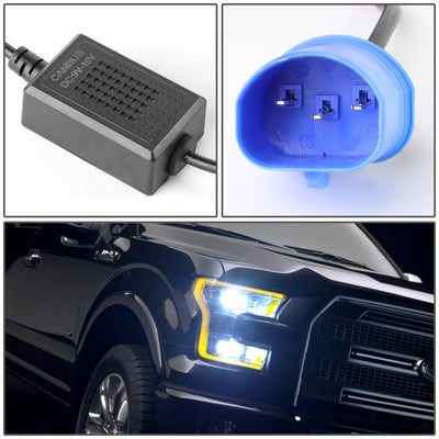 6000K LED High/Low Beam Headlight Bulbs - HID-LED-LB-9007-HL