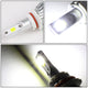 6000K 9006 LED High/Low Beam Headlight Bulbs + Cooling Fan - HID-LED-LB-FAN-9006