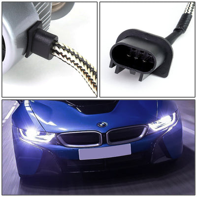 6000K H13 LED High/Low Beam Headlight Bulbs + Cooling Fan - HID-LED-LB-FAN-H13-HL