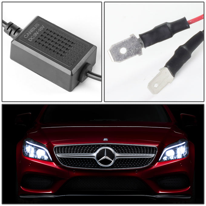 6000K LED High/Low Beam Headlight Bulbs - HID-LED-LB-H3