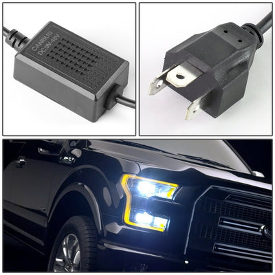 6000K LED High/Low Beam Headlight Bulbs - HID-LED-LB-H4-HL