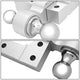 2 in.  Receiver Trailer Towing Hitch - 6 in.  - Adjustable - Aluminum - 4